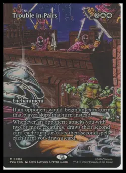 Teenage Mutant Ninja Turtles #3 Trouble in Pairs Source Material Foil - Image 1