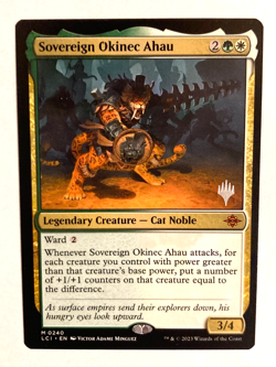 MTG - Sovereign Okinec Ahau / Promo Pack: LCI / Regular / NM - Image 1