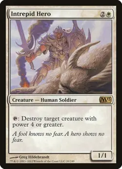 1x Intrepid Hero LP Eng MTG - Magic 2013 - Image 1
