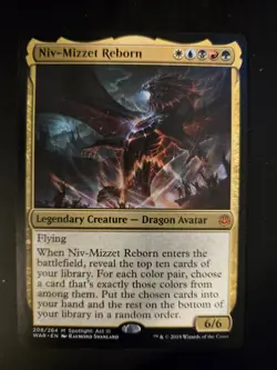 Niv-Mizzet Reborn NM War of the Spark MTG FREE SHIPPING - Image 1