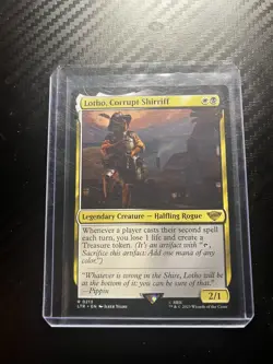 Magic The Gathering MTG Lotho, Corrupt Shirriff - NM lord of the rings - Image 1