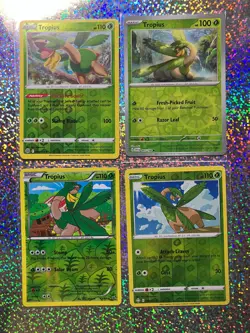 Pokemon TCG Reverse Holo Tropius: XY Roaring Skies 12/108; Shining Fates 005/072 - Image 1