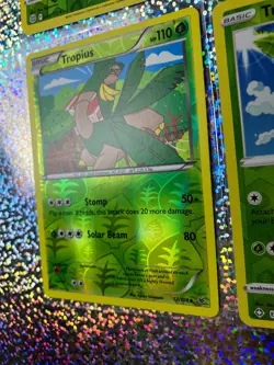 Pokemon TCG Reverse Holo Tropius: XY Roaring Skies 12/108; Shining Fates 005/072 - Image 5