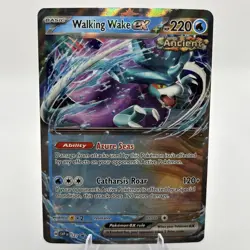 2023 Pokemon Scarlet Violet Walking Wake ex 127 SVP Black Star Promo Holo NM - Image 1