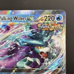 2023 Pokemon Scarlet Violet Walking Wake ex 127 SVP Black Star Promo Holo NM - Image 4