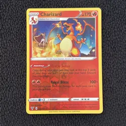 Pokemon TCG Charizard Vivid Voltage 025/185 Reverse Holo Rare - Image 1