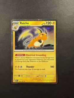 Raichu 026/165 Cosmos Holo 151 Sam's Club Exclusive Promo Pokemon TCG - Image 1
