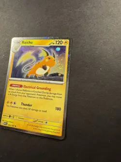 Raichu 026/165 Cosmos Holo 151 Sam's Club Exclusive Promo Pokemon TCG - Image 2