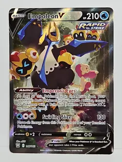 Empoleon v 146/163 Alternate Art Battle Styles Sword And Shield Pokemon TCG - Image 1