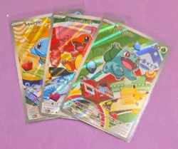 (b) Pokemon 30th Anniversary First Partner Pack Charmander, Squirtle,Bulbasaur - Image 1