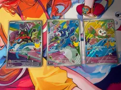 Pokemon First Partner Promos 30th Anniversary Alolan Starters - Image 1