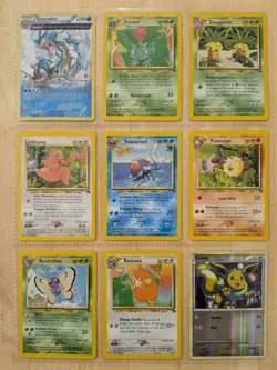 Pokemon Binder Lot: Mix Of 1st Editions, EX, Vintage, Holos, Gym Heroes, GX 🔥🔥 - Image 1