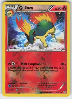 Quilava Reverse Holo Uncommon XY - BREAKthrough 19/162 Pokemon - Image 1