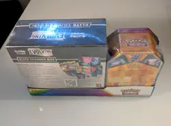 Pokemon Evolving Skies Elite Trainer Box & Mew V Tin 2-Pack English 2022 - Image 4