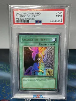 2002 PSA 9 Metal Raiders Change Of Heart - Image 1