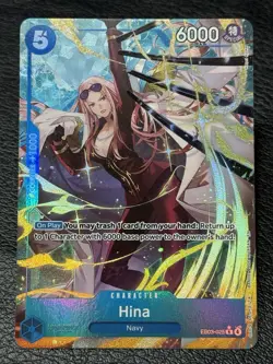 Hina EB03-025 - Alternate Art - One Piece TCG: Extra Booster: Heroines Edition - Image 1