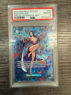 PSA 10 Boa Hancock Emperors in the New World OP09 One Piece - Image 1