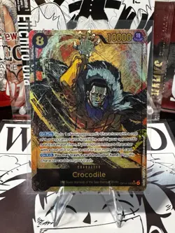 Bandai One Piece Card Game Crocodile - OP14-120 (Alternate Art) OP14-120 Foil - Image 1