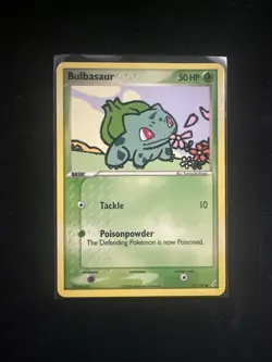 Bulbasaur 45/100 EX Crystal Guardians 2006 Non-Holo Pokemon Card - Image 1