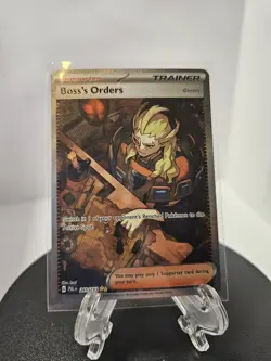Boss's Orders 265/193 Sv02: Paldea Evolved Full Art Trainer Pokemon Card (SIR) - Image 1