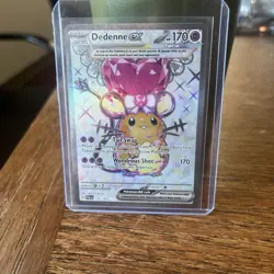 Pokemon Dedenne EX TCG Scarlet & Violet Paldea Evolved Holo Card 239/193 - Image 1