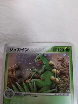 [NM-] Sceptile 003/055 Holo Ruby & Sapphire Japanese Pokemon Card 7014 - Image 2
