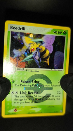 Beedrill - 1/112 - EX FireRed & LeafGreen - Reverse Holo Rare - Pokemon Card - Image 2