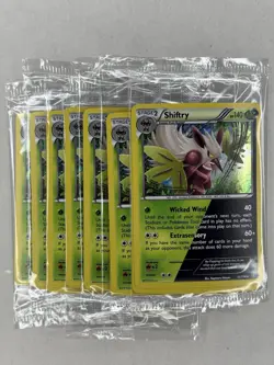 7X Pokemon TCG Shiftry 11/114 Vivillon 15/162 Cosmos Promo (2 Cards Each) SEALED - Image 1
