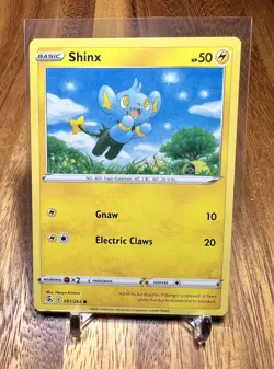 Shinx 091/264 Non Holo Common Fusion Strike Pokemon Card NM - Image 1