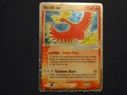 Ho-Oh Ex - 17/17 - Pokemon Pop Series 3 Holo Card HP and terrakion damaged card - Image 1