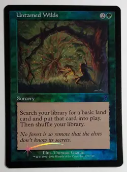 MTG UNTAMED WILDS (FOIL) 7th Edition (OldManMTG 002-325) - Image 1