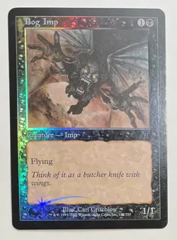 MTG BOG IMP (FOIL) 7th Edition (OldManMTG 003-299) - Image 1