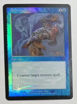 MTG REMOVE SOUL (FOIL) 7th Edition (OldManMTG 003-377) - Image 1
