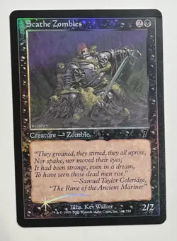 MTG SCATHE ZOMBIES (FOIL) 7th Edition (OldManMTG 003-388) - Image 1