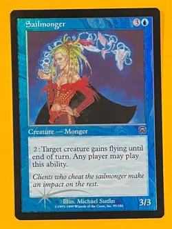 MTG SAILMONGER (Foil) MERCADIAN MASQUES (OldManMTG 012-435) - Image 1