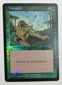 MTG TRANQUILITY (FOIL) 7th Edition (OldManMTG 003-409) - Image 1