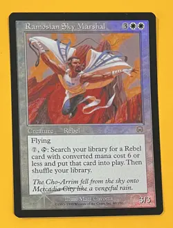 MTG RAMOSIAN SKY MARSHAL (FOIL) Mercadian Masques (OldManMTG 004-080) - Image 1