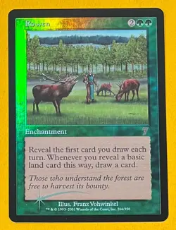 MTG ROWEN (FOIL) 7th Edition (OldManMTG 002-307) - Image 1
