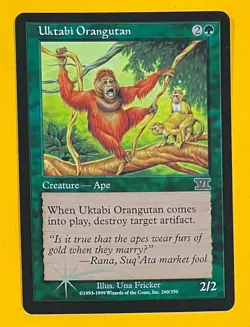 MTG UKTABI ORANGUTAN (Foil) Arena Promo (OldManMTG 013-182) - Image 1