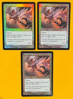 MTG ANGEL OF MERCY (Foil) (x3) Invasion (OldManMTG 011-838) - Image 1
