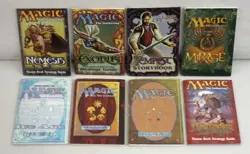 Lot of 8 Magic MTG Mini Rulebooks & Strategy Guides 5th Mirage Nemesis Ice Age+ - Image 1