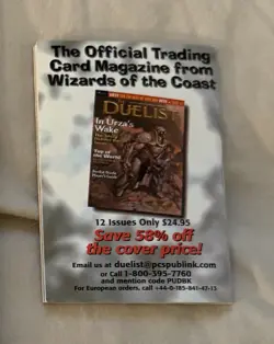 Magic The Gathering Rule Book Preconstructed Deck Strategy Guide Urza’s Destiny - Image 2