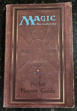 Magic The Gathering 1994 Pocket Players Guide Rulebook - Used - Vintage Book - Image 1