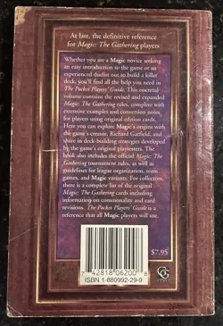 Magic The Gathering 1994 Pocket Players Guide Rulebook - Used - Vintage Book - Image 2