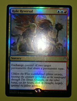 FOIL Role Reversal x1 War of the Spark 1x Magic the Gathering MTG - Image 1