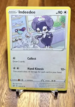 Indeedee 120/163 Non Holo Battle Styles Pokemon Card NM - Image 1