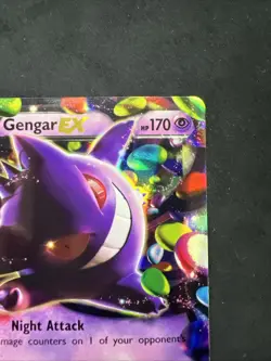 Pokemon TCG Gengar EX 34/119 Phantom Forces - NM - Image 3
