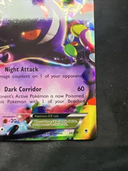 Pokemon TCG Gengar EX 34/119 Phantom Forces - NM - Image 4