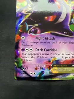 Pokemon TCG Gengar EX 34/119 Phantom Forces - NM - Image 5