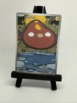 Pokemon White Flare Illustration Rare Stunfisk 118/086 NM - Image 2